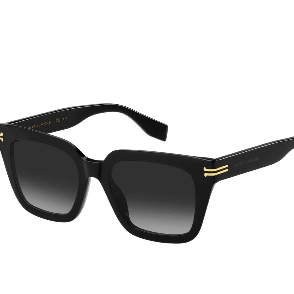 Marc Jacobs Grey Shaded Square Ladies Sunglasses MJ 1083/S 0807/9O 52 - Picture 1 of 6